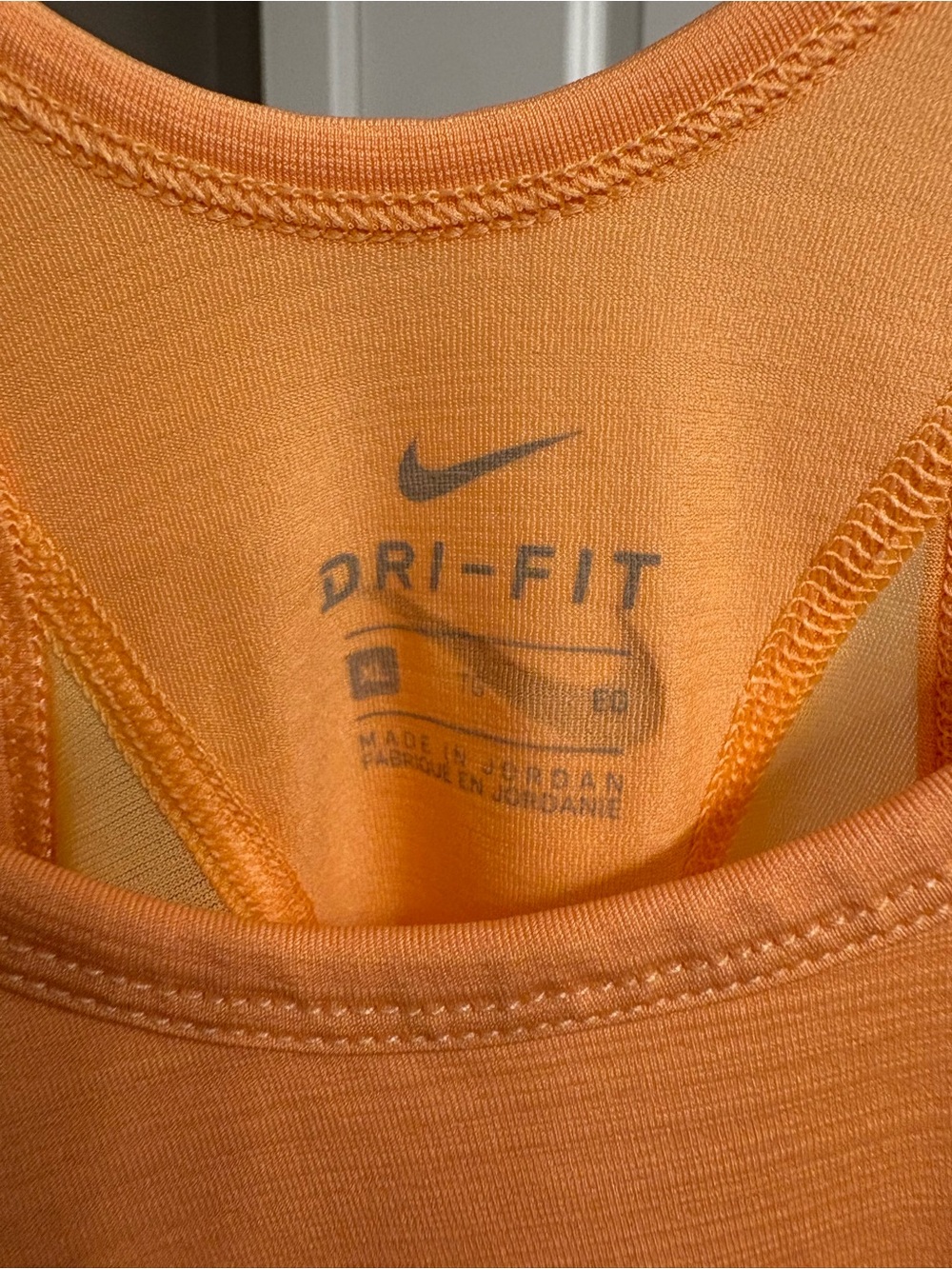 Nike Orange Racerback Performance Tank - Picture 7 of 8